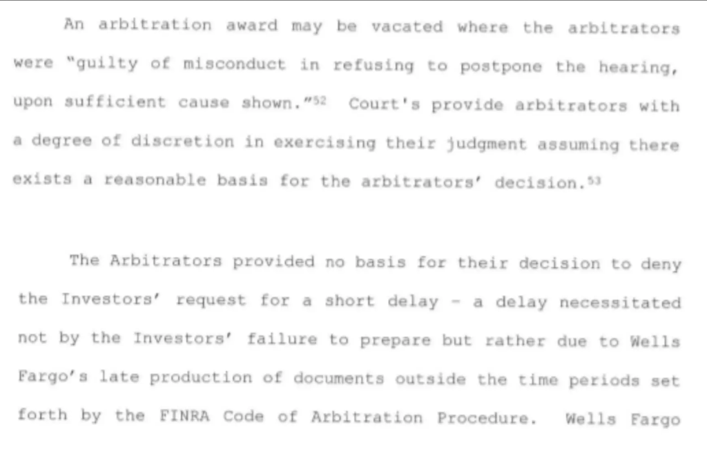 arbitration award